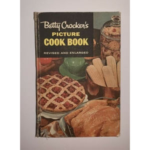 VTG Betty Crocker's Picture Cook Book Revised Enlarged 2nd Ed 3rd Print HC